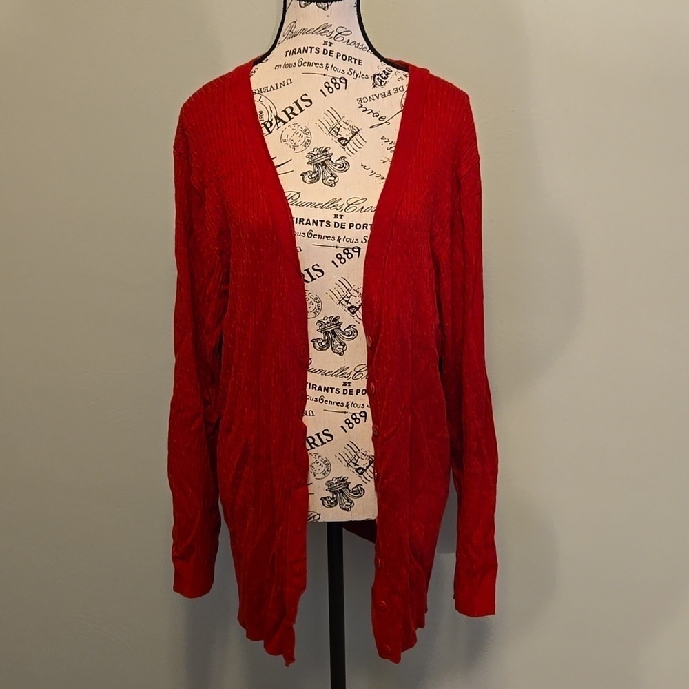 Red Cardigan